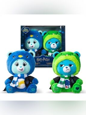 Care Bears x Harry Potter 2-Pack Ravenclaw & Slytherin Bears